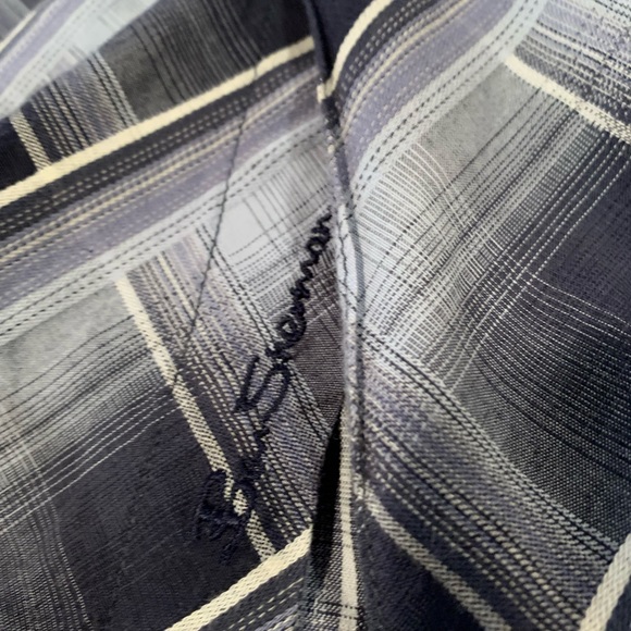 Ben Sherman Large Mens Button Down shirt with multicolored buttons - Picture 7 of 10